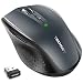 Produktbild Kabellose Maus TeckNet Alpha 2.4G TRUEWAVE Schnurlose Wireless Mouse Funkmaus Mit Side Control, 3000 DPI, 5 justierbare DPI Level, Sechs Knöpfe, 30 Monate Batterielaufzeit, Nano Empfänger