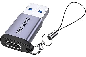 MOGOOD Adaptateur USB C vers USB mâle Adaptateur de Charge USB vers USB C pour Apple MagSafe Watch 7/8 Adaptateur USB C Câble de Charge de Type C iPhone 14 iWatch Compatible Power Converter