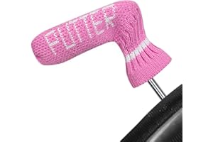Scott Edward Golf Knitted Blade Putter Cover, 1 Piece in Pack, Double Layers knit, Fits Golf Blade Putters, Cute and Soft Acrylic Fabric