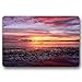 Produktbild Bgejkos Beach Scenery Rubber Door Mat for Indoor,Kitchen,Bathroom,Living Room Non-Slip Rug Fußabtreter (23.6" X 15.7")