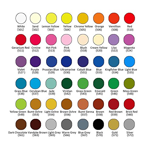 NIUTOP 48 Farbstifte Buntstifte Kunstbedarf Marco Raffine Set mit Leinwand Roll-up Bleistift Tasche für zum Malen, Ausmalen, Skizzieren oder Colorieren - 8