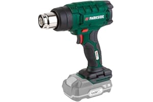 Parkside PHLGA 20-Li Cordless Heat Gun without Battery/Charger for X20V Team Battery System