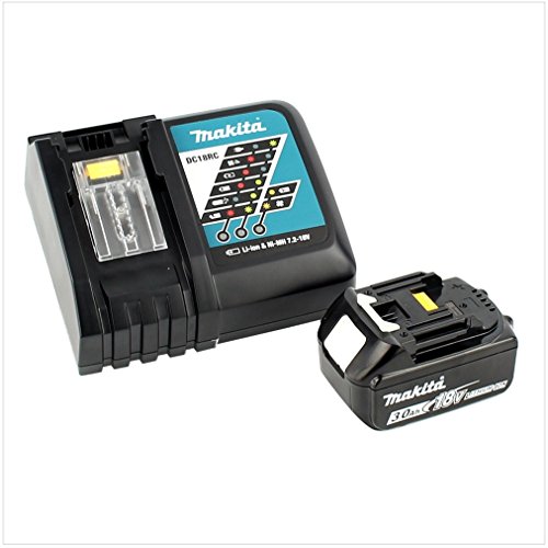 Makita DHR 202 Y1J-P 18 V Akku Kombihammer SDS-Plus im Makpac mit 3,0 Ah Akku und Ladegerät - 5