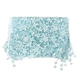 Oyedens Newborn Baby Wrap Photography Prop Blanket Lace ( Light Blue)