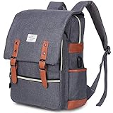 ◆USB-Anschluss Design:Mit integriertem USB Ladegerät außen und integriertem Ladekabel im Inneren bietet dieser USB Reiserucksack eine praktischere Möglichkeit, die elektronischen Geräte unterwegs aufzuladen. Bitte beachten Sie,dass dieser Rucksack sich nicht selbst antreibt,USB-Ladeanschluss bietet nur einen einfachen Zugang zu berechnen.