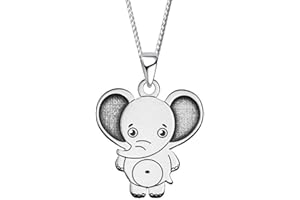 FANTASTIC NAILS COSMETIC COLLECTIONS Kinder Mädchen Halskette 925 Sterling Silber Kette mit Anhänger