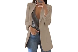 BAIXIAOCHI Giacca Da Abito Da Donna Temperamento Slim Cardigan A Maniche Lunghe Con Risvolto Primaverile E Autunnale