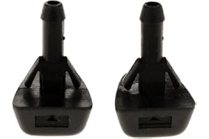 Gazechimp 2pcs Gicleur d'essuie-Glace Buse de Pulvérisation d'eau de Lave-Glace pour Volvo C30 C70 S70 V70 S80 XC70