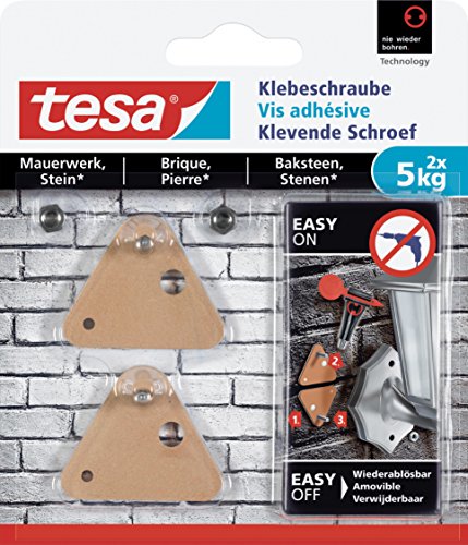 Preisvergleich Produktbild Klebeschraube dreieckig 5 kg TESA KLEBESCHRAUBE DREIECKIG 77904