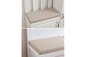 CHENYU Cojín grueso para banco de jardín de 5 cm, cómodo para exteriores, 2 – 4 plazas, cojín para asiento de patio, cojín antideslizante de 90 100 120 140 150 160 180 200 cm, lavable (140 x 45 x 5 cm,