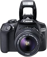 Canon EOS 1300D Digitale Spiegelreflexkamera (18 Megapixel, APS-C CMOS-Sensor, WLAN mit NFC, Full-HD) Kit inkl. EF-S 18-55mm IS Objektiv