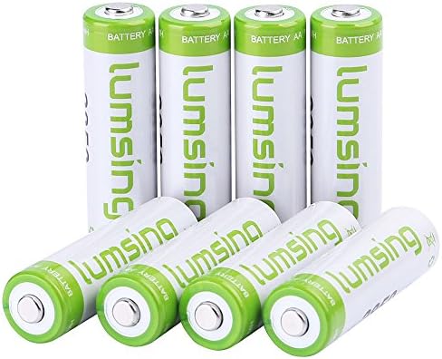 8x Lumsing 1.2V 2850mAh Ni-MH Rechargable AA Battery Batteries