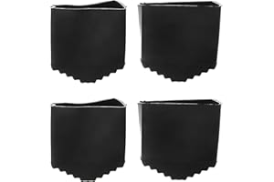 HAFRILY Gummifüße Ersatz Leiterfüße, Robuste Sntirutsch gummi Schutzkappen für Leitern für Universal Leiterfüße 40x20 Antirutsch Fußschutz (4 Stück)