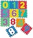 Produktbild LittleTom Puzzlematte Kinder Spielteppich Zahlen Spielmatte EVA Schaumstoff Puzzle Bodenmatte Kinderteppich Bunt