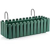 Omnipazar SO-İB02 Yeşil Askılı Balkon Saksı Takım 9 lt No 2 37620