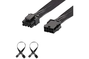 ‎J&D J&D 2er Pack EPS 8 Pin Power Verlängerungskabel - 30cm