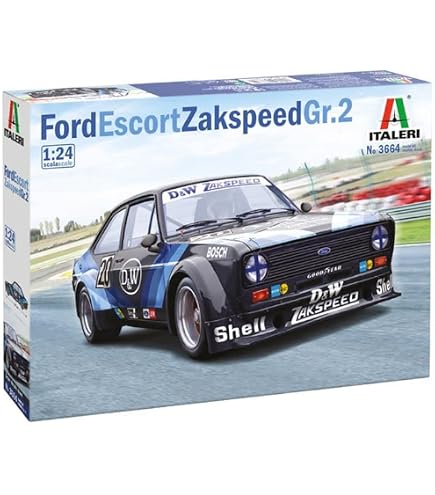 Italeri 3655 Ford Escort RS1800 Mk.II, Scale 1:24, Plastic Model