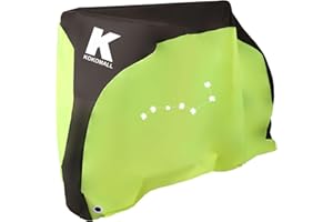 KOKOMALL Funda Bicicleta Exterior Impermeable,Cubierta / Capa para Bici Protección UV, Antipolvo y Lluvia - Ajuste Universal 26-29" (66-74cm) con Bolsa y Correas Antiviento,200x70x110cm