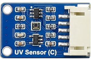 COOLWELL Digital LTR390-UV Ultraviolet Sensor Module (C), Direct UV and Ambient Light Intensity Index Value Output, I2C Interface