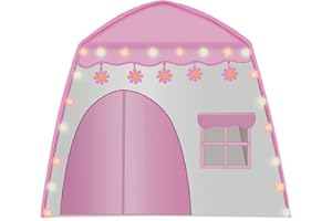 KRUZZEL Namiot Domek Zamek dla Dzieci Pa³ac z Lampkami LED 17489