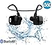 Price comparison product image i360 Bluetooth 8GB Waterproof MP3 Player Earphones Earbuds Headphones Headset (Black Edition) Listen to your Music Whilst Swimming/Running/Training/Gym Fuss Free