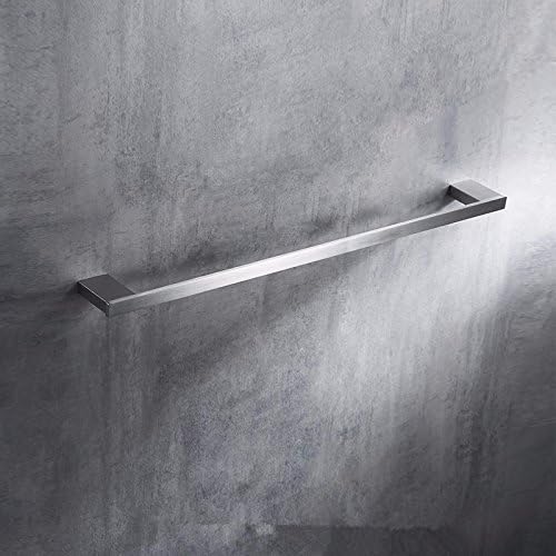 lzzfw Towel bar single rod 304 stainless steel wire towel hanging rack towel rack, 80cm