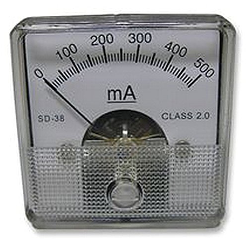 METER MOVING COIL 500MA Panel Displays &amp; Instrumentation