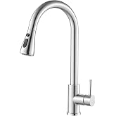 Ezwaasu Removable Kitchen Tap, Kitchen Sink Taps with 360&deg; Rotatable | Kitchen Faucet with Shower 2 Spray Modes, Flexible Kit
