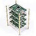 Produktbild GH G-Hawk Raspberry Pi 3 Modell B 4-Schicht Hundeknochen Stack Acryl Klarsichtbox Gehäuse Auch für Pi 2B B + A + B A
