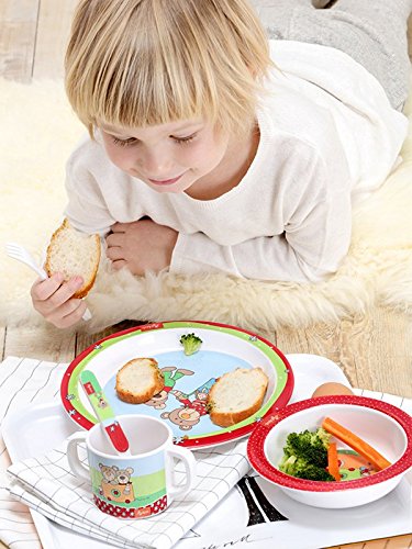 sigikid, Mädchen und Jungen, Melamin-Set, Teller/Schüssel/Tasse - 2