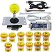Produktbild SJ@JX Arcade Game LED DIY Kit Arcade Joystick Zero Delay PS3 USB Encoder PS4 Controller Arcade LED Button Mechanical Keyboard Switch
