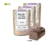 Organic Workout PALEO-BROT-BACKMISCHUNG 3er Pack | 100% Bio | gluten-frei | lower-carb | Eiweiss-Brot | clean-eating | Fitness-Brot | hefefrei | ohne Getreide | hergestellt in Deutschland