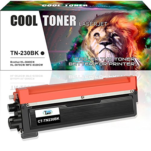 Cool Toner kompatibel toner für TN-230BK TN230BK TN-230 TN230 TN 230 zu Brother HL- 3040CN 3070CN 3070CW 3045CN 3075CW, MFC- 9010CN 9120CW 9320CW 9125CN 9325CW, TN 230 BK, 2200 Seiten