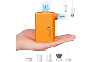 Flextailgear MAX Pump Plus La Bomba de inflado portátil con batería de Litio de 3600 Ma, la Bomba de inflado más Ligera Recargable por USB, Puede inflar rápidamente la Piscina, la Cama de Aire
