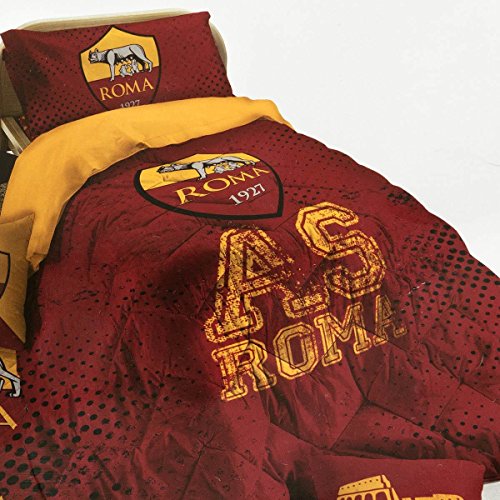 Trapunta A.S. Roma Ufficiale in microfibra Singola una piazza R403