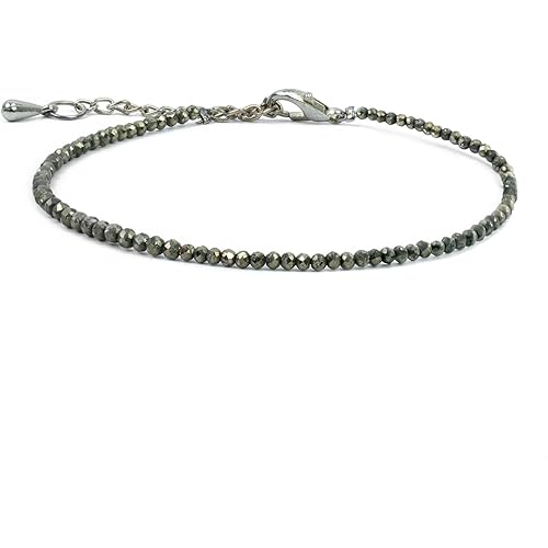 Astrotalk Raw Pyrite Anklet | Stone of Money, Protection & Power | Pyrite Anklet for Women | Best Gift Items | Spiritual Jewellery for Women