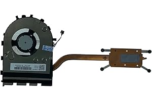 Rangale Laptop Fan with Heatsink for Lenovo Thinkpad E14 E15 GEN1 Series UMA Integrated Graphics CPU Cooling Fan 5H40S72906 5H40S72907 FE4A0 AT1D3003TB0 M-266C-3