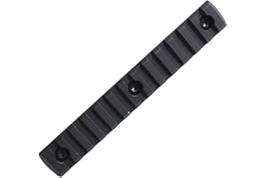 NOGA Tactical M-LOK 13 Slot Picatinny/Adattatore di montaggio in alluminio del segmento della guida del tessitore per la protezione della mano di MLOK Forend Section 5.7 inch 145mm