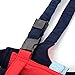 New 8-16 Months Baby Toddler Fully Adjustable Pure Cotton Learning Security Harness Walk Learning Assistant Open Crotch Basket Belt Step Walkings Wings Aid Up to 35 Kg (Red)