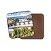 Produktbild Vltava River Prague Untersetzer – Tschechische Republik Stadt Reise Szene Boote Geschenk #15366
