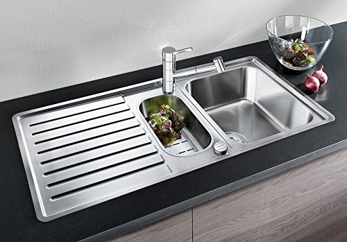 Blanco Classic Pro 6 S-IF Küchenspüle, Edelstahl Seidenglanz, 516852 - 2