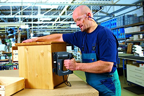 Novus Elektrotacker J – 155 allrounder, universeller elektrischer Tacker für verschiedenste Arbeiten, Für Feindrahtklammern, Flachdrahtklammern und Schmalrückenklammern bis 18 mm Länge und Nägel in einer Länge von 19 mm, 031-0298 - 3