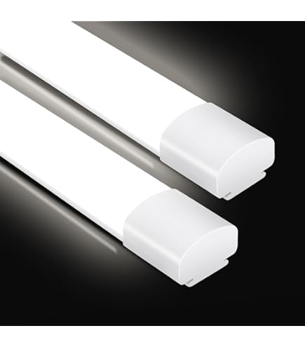 LED Feuchtraumleuchte Wannenleuchte Keller Garage 60/120/150cm Inkl. R - Foto 7