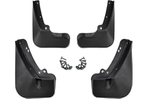 ‎J&J AUTOMOTIVE J&J AUTOMOTIVE | Schmutzfänger 4er Set vorne + hinten für Kodiaq 5D 2016-2023, Abwaschbar, Einfache Montage, Strapazierfähig, Schwarz