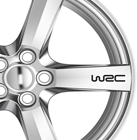8 x WRC Alloy Wheels Decals Stickers Adhesives Graphics