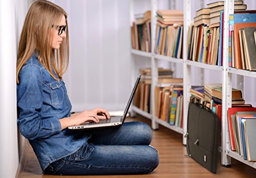  Beste Praktisch Laptop-Tasche aller Zeiten  AMNIE Herringbone Polyester wasserresistente 33-33 8 cm  13-13 3 Zoll  Laptop-Tasche   MacBook Tasche   C