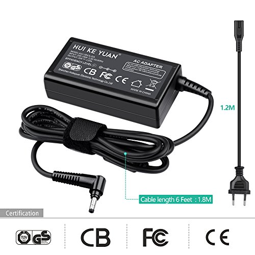 [TUV GS LISTED] HUIKEYUAN 65W 45W 20V Netzteil Notebook-Ladegerät für Lenovo ADLX65CLGC2A 5A10K78736, Lenovo IdeaPad 110 100 100s(14,1″ 15,6″ Modelle NUR) 710s 510s 510 310, Lenovo YOGA 710 14 15 510, Lenovo Flex 4 Series, Lenovo ideapad 100 100S 100S-11IBY 100-15IBY 100-14IBY 100-15IBD, Lenovo Chromebook 100s, ThinkPad N22, Lenovo B50-10 B50-50 E41-10 E41-15 PA-1450-55LL (!!!Nicht für 5V 4A lenovo ideapad 100s laptop!!!) - 2