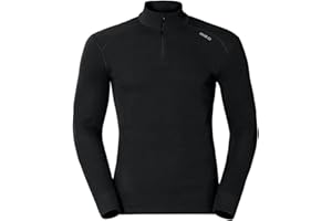 Odlo Herren Active Warm Half Zip Longsleeve Langarm Unterhemd Funktionsunterhemd