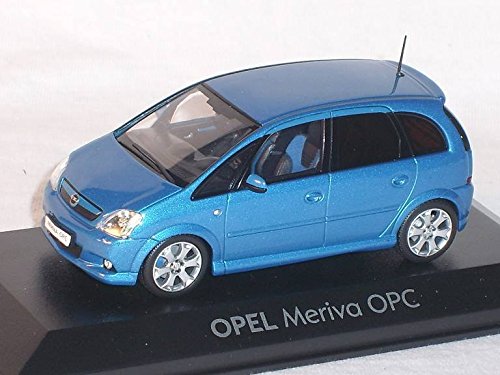 Preisvergleich Produktbild OPEL MERIVA OPC BLAU 1 / 43 MINICHAMPS MODELL AUTO MODELLAUTO SONDERANGEBOT