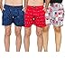 Yo Republic Mens Cotton Boxer Shorts Combo offer (Pack of 3) RS.699.00